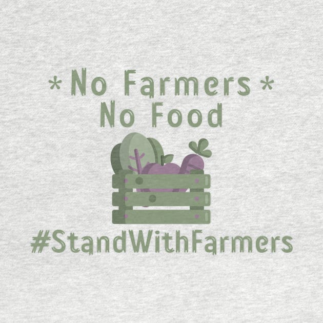 Stand With Farmers Tees by BeeZeeBazaar